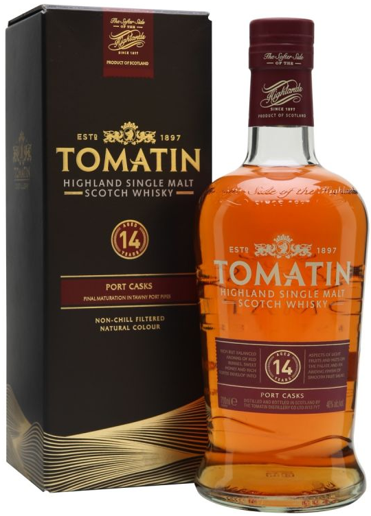 Tomatin 14 YO Port Casks 46% 0,7l GB