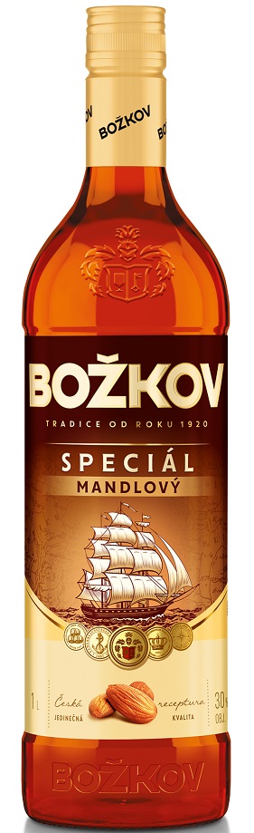 Božkov Speciál Mandlový 1 L 30%