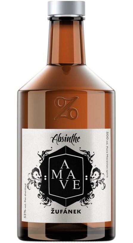 Absinth Amave blanche 53% 0.5l Žufánek