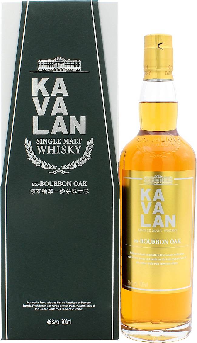 Kavalan Ex-Bourbon 46% 0,7 l (kazeta)