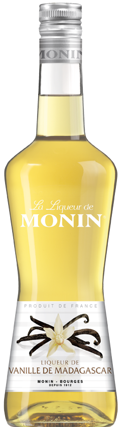 Monin Creme de Vanille Liqueur 20% 0,7l (holá láhev)