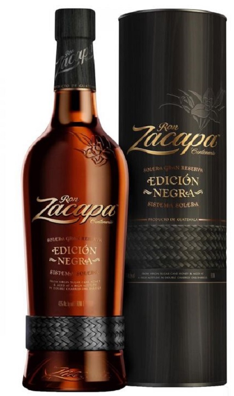 Ron Zacapa Centenario 23 yo Edición Negra 43% 1l (Tuba)