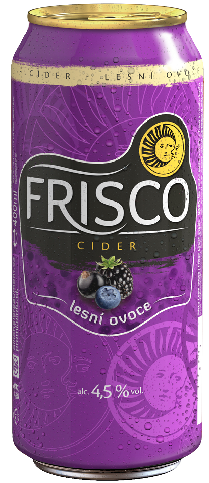 Frisco lesní ovoce 0,33l plech