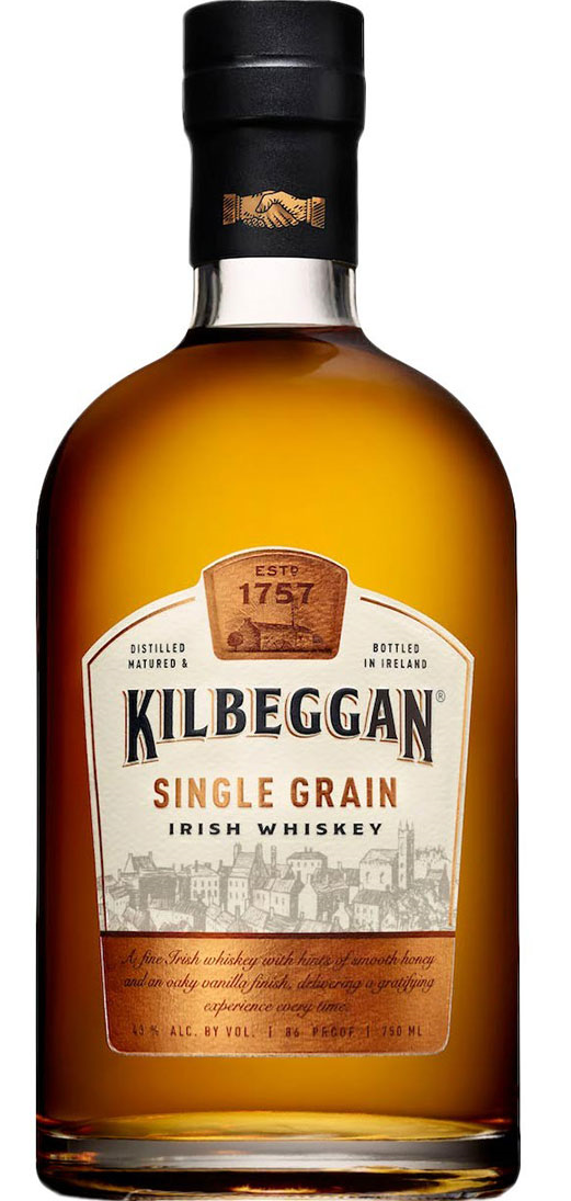 Kilbeggan Single Grain 43% 0,7l (holá láhev)