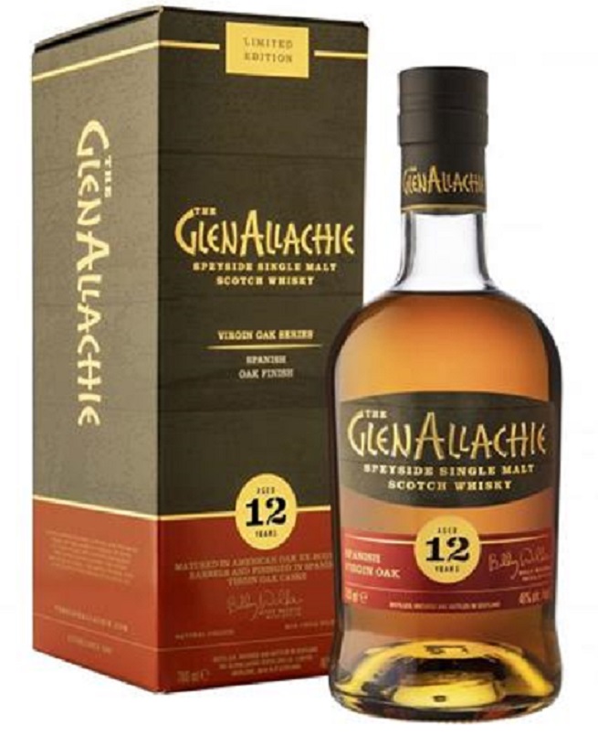 GlenAllachie 12yo Spanish Oak Finish 48% 0,7l (karton)