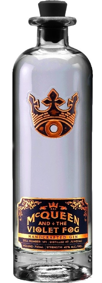 GIN mc queen and the violet fog 40% 0,7l (holá láhev)