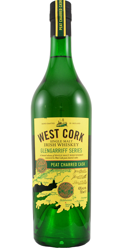 West Cork Peat Charred Cask 43% 0,7 l