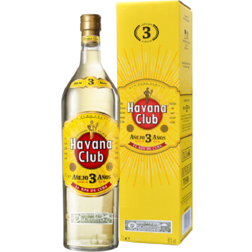 Havana club 3 yo 40 % 3 l