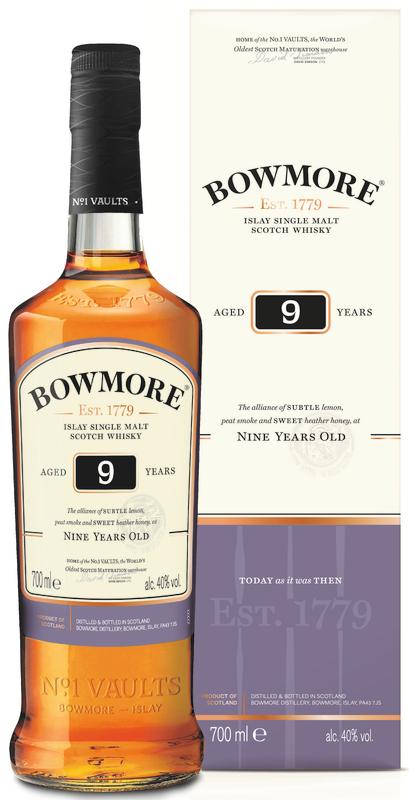 Bowmore 9y 0,7l 40% GB