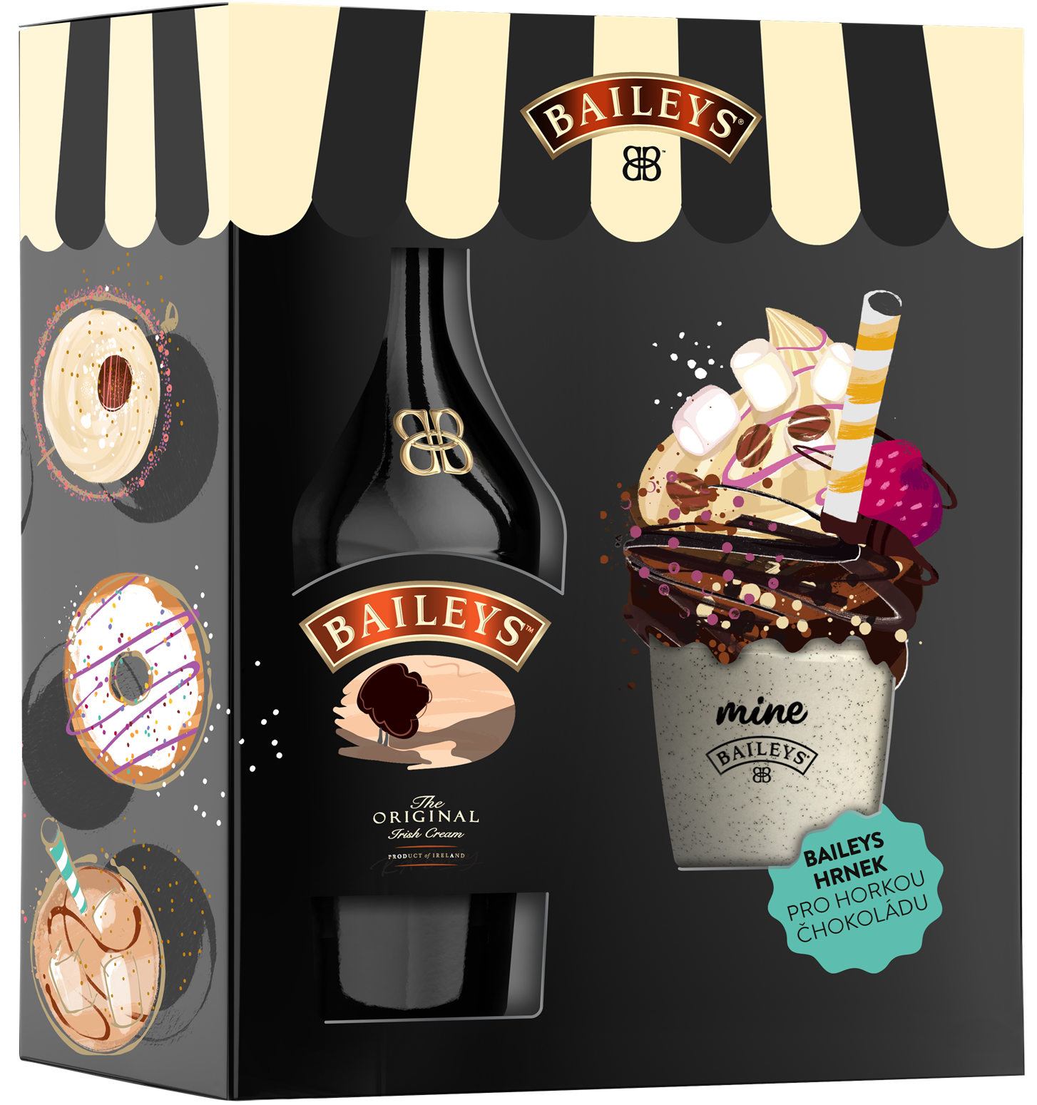 Baileys + hrnek 17% 0,7l (dárkové balení hrnek)