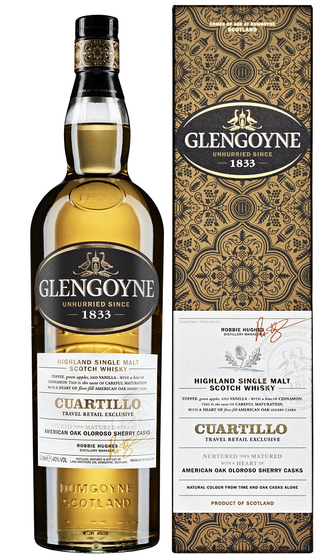 Glengoyne Cuartillo 40% 1l (karton)