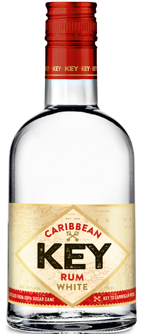 Key Caribbean white 0,5 L 37,5%