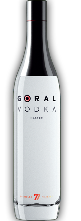 Goral Master Vodka 40% 0,7l (holá láhev)