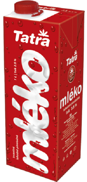 Mléko Trvanlivé plnotučné Tatra 3,5% 1 l