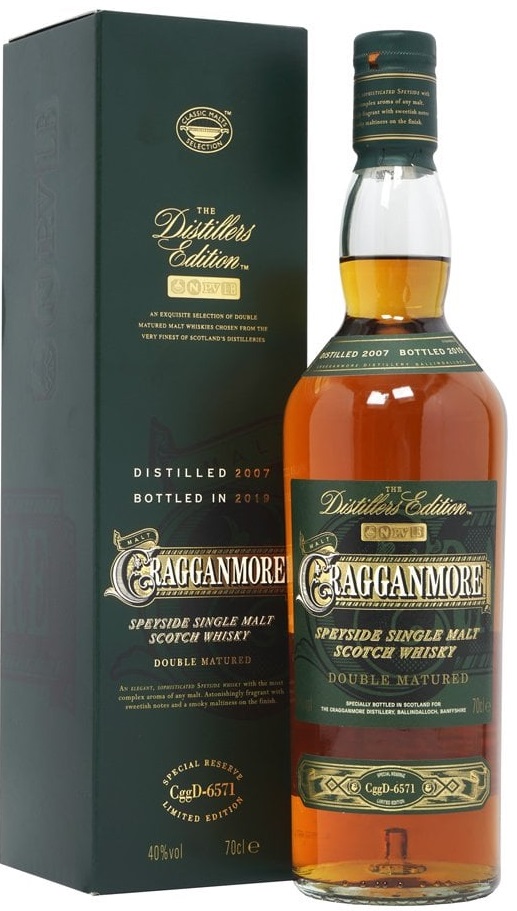 Cragganmore Distillers Edition 2007 - 2019 40% 0,7l (tuba)