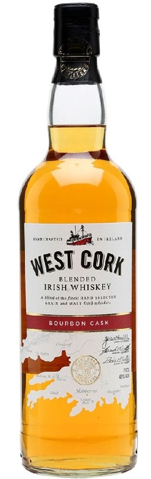 West Cork Bourbon Cask 40% 0,7l