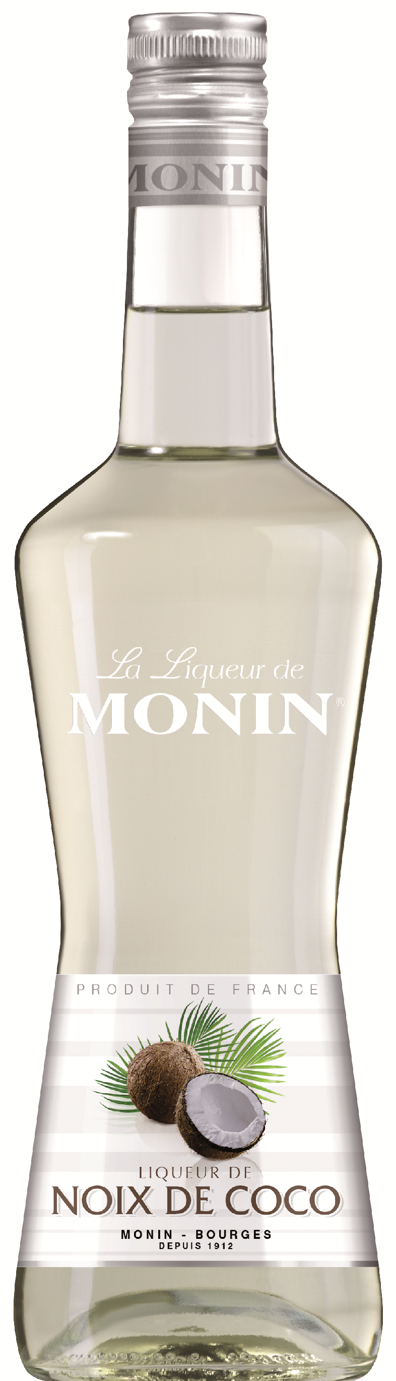 Monin Coco liqueur (kokosový likér), 20%, 0,7l (holá lahev)