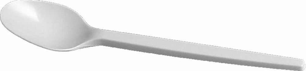 Plastová Lžíce Bílá 17cm 100ks
