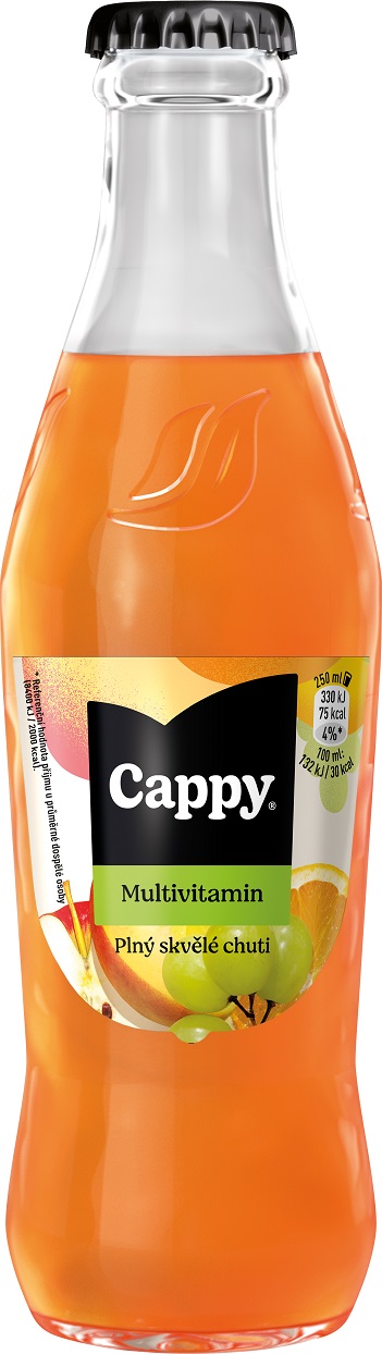 Cappy Multivitamin sklo 0,25l