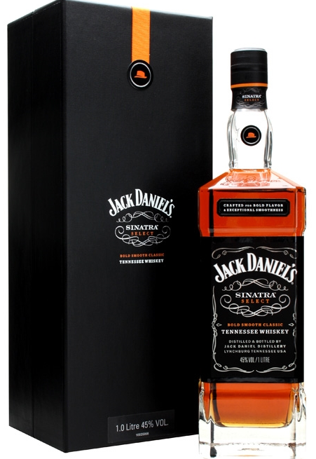 Jack Daniel's Sinatra Select 45% 1l (kazeta)