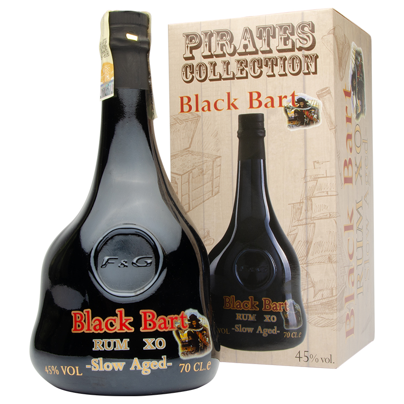 Pirates Collection Black Bart Rum XO 45% 0,7l (karton)