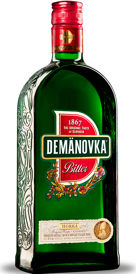 Demänovka Horká 38% 0,5l (holá láhev)