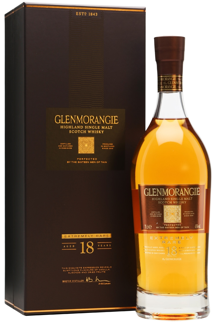 Glenmorangie 18y 0,7l 43% (kazeta)