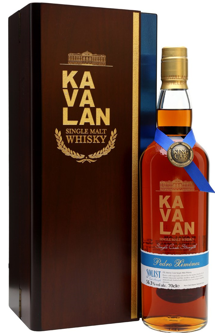 Kavalan Solist Pedro Ximénez 57,1% 0,7l (kazeta)