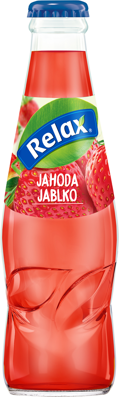 Relax Jahoda sklo 0,2l