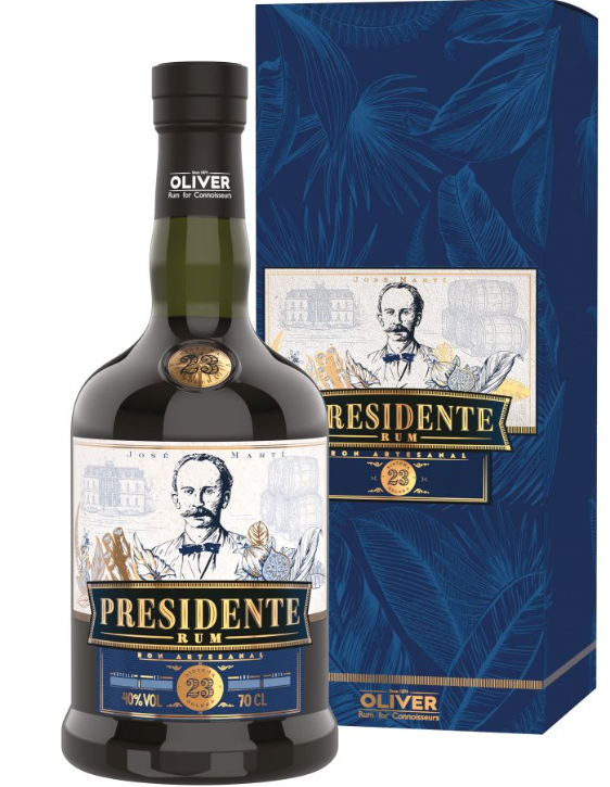 Oliver & Oliver Presidente Martí 23y 40% 0,7 l (karton)