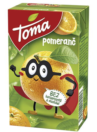 Toma Pomeranč Dětské 0,25l