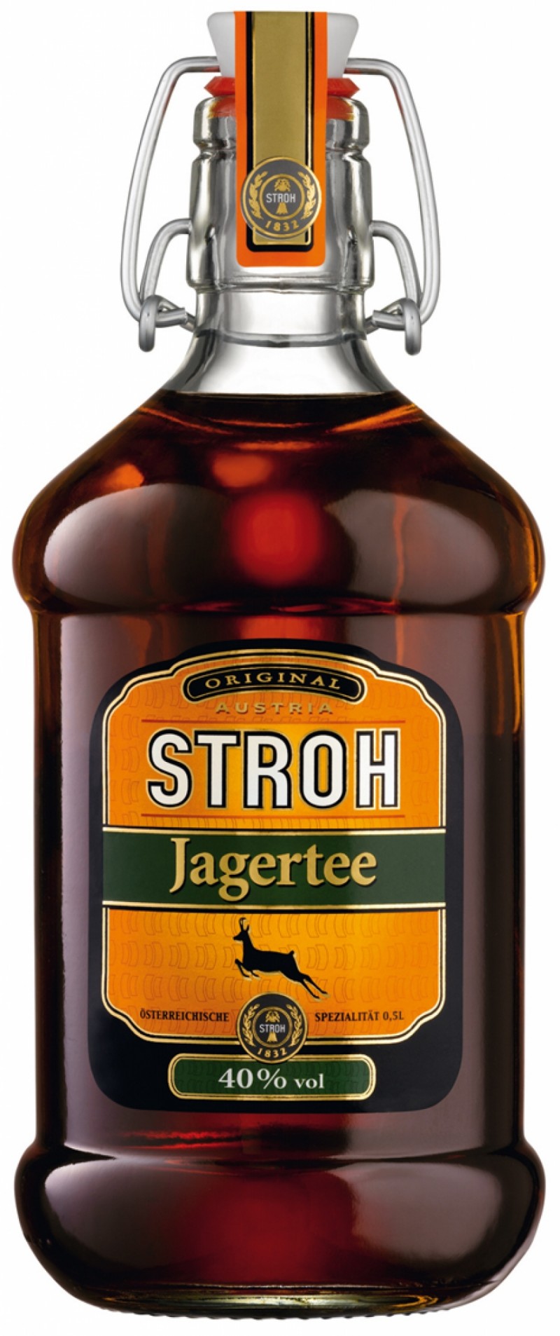 Jagertree Stroh 40% 1 l (holá láhev)