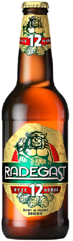 Radegast 12 Ryze Hořká 5,1% 0,5 l (sklo)