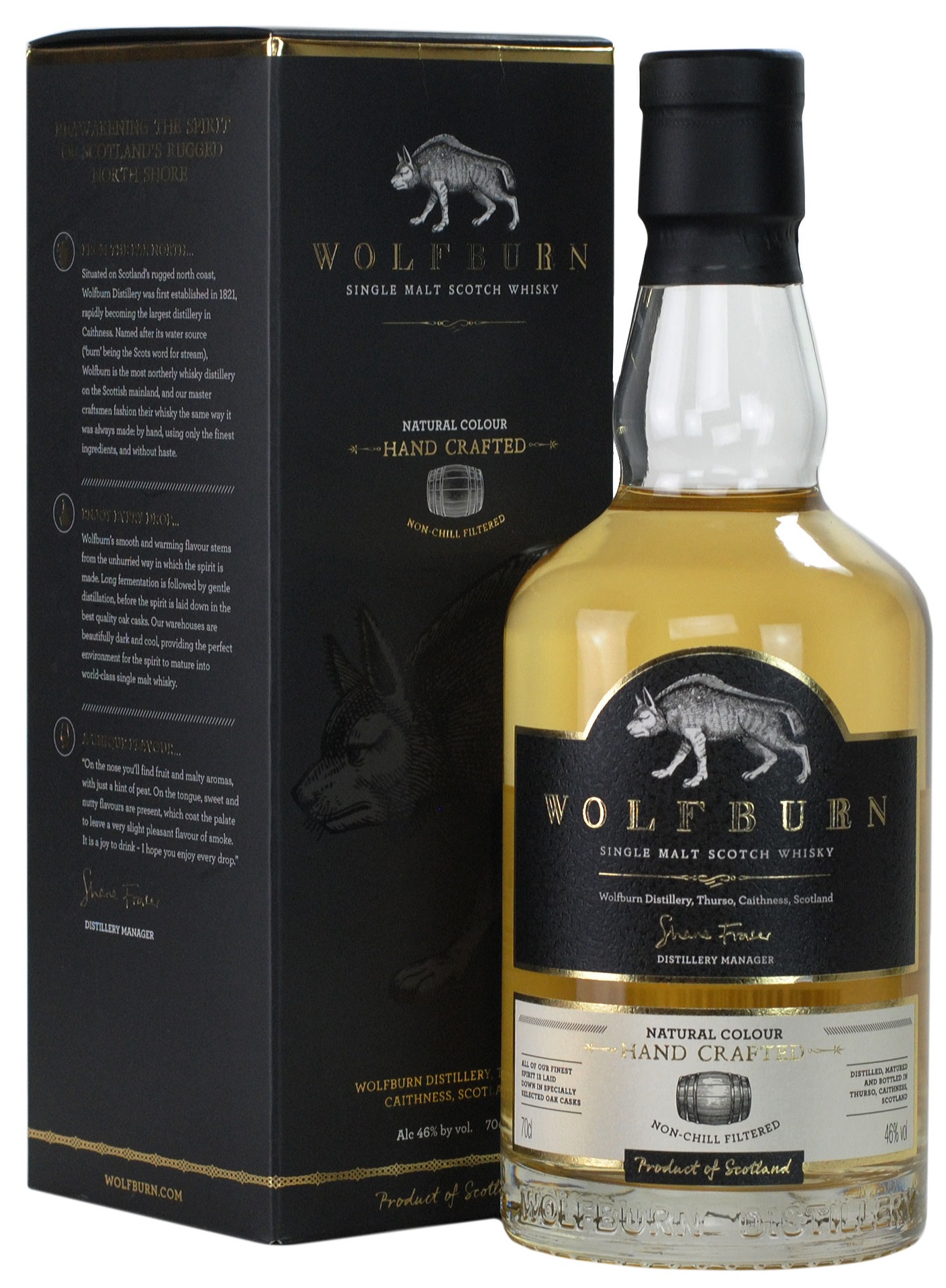 Wolfburn Single Malt Whisky 46% 0,7l (karton)