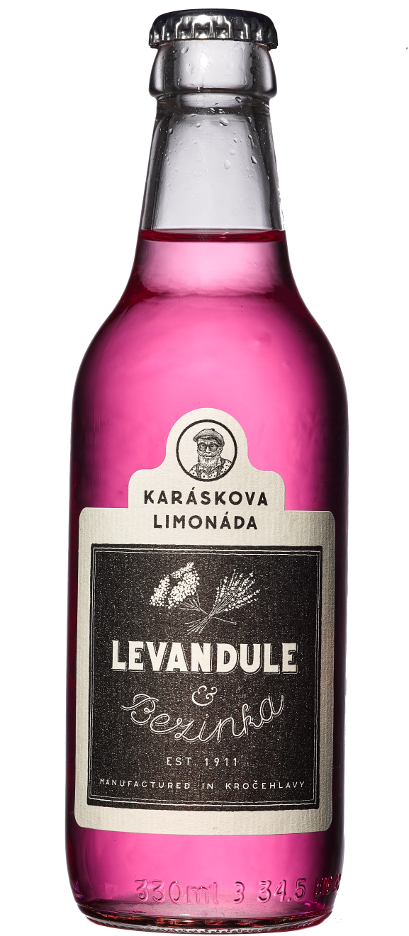 Karáskova Limonáda Levandule & Bezinka 0,33l