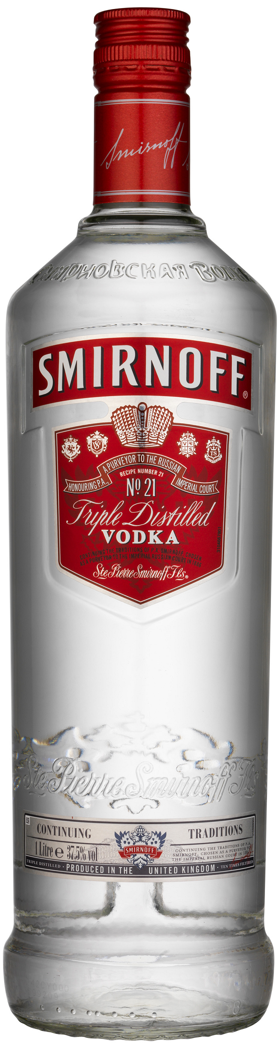 Smirnoff Red 1 L 37,5%