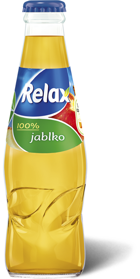 Relax Jablko 100% sklo 0,2l