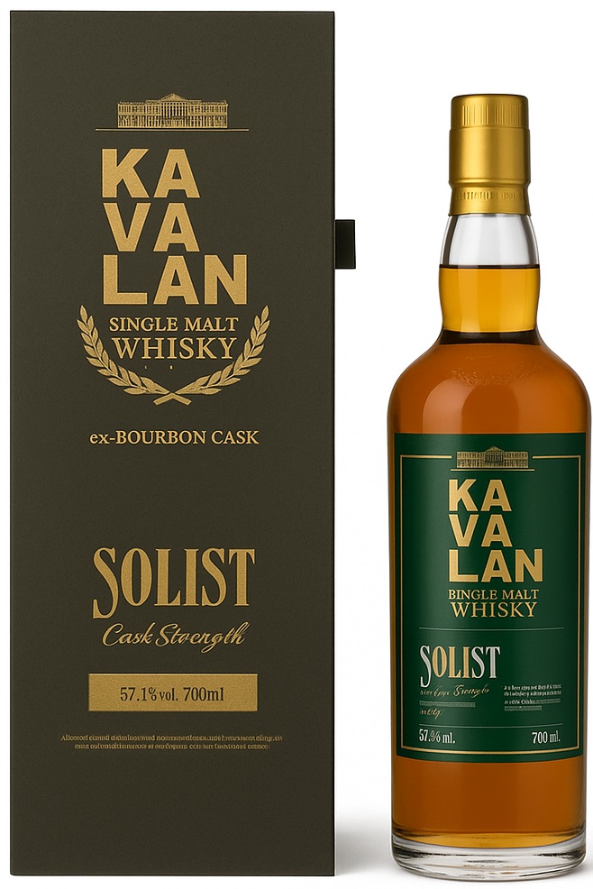 Kavalan Solist ex-Boubon Cask 57,1% 0,7l (kazeta)