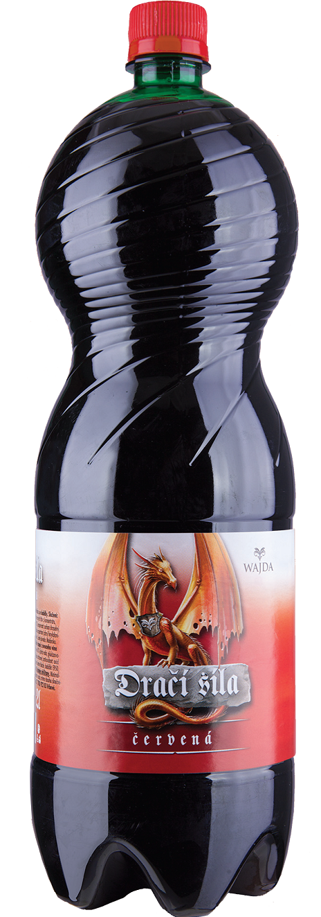 Dračí Síla Červené 2l (holá láhev)