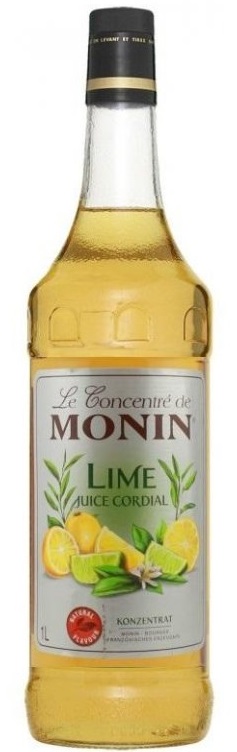 Monin Lime - Limetka 1l (holá láhev)