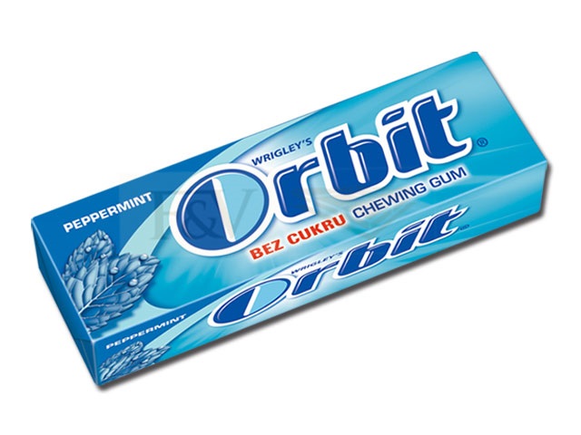 Orbit Peppermint Dražé 14g