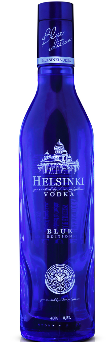 Helsinki vodka blue edition 40% 0,5 l