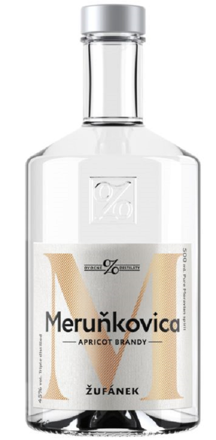 Meruňkovica Žufánek 0,5l 45%