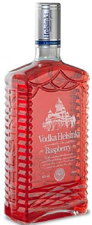 Vodka Helsinki Raspberry 40% 1l (holá láhev)