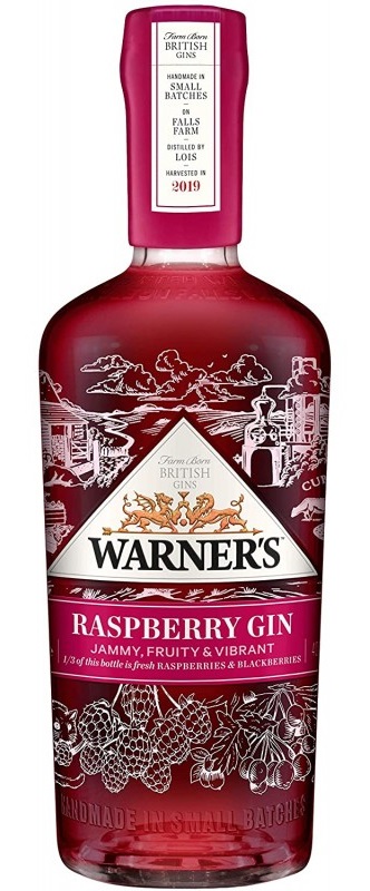Warner Edwards Warner's Raspberry gin 40 % 0,7 l