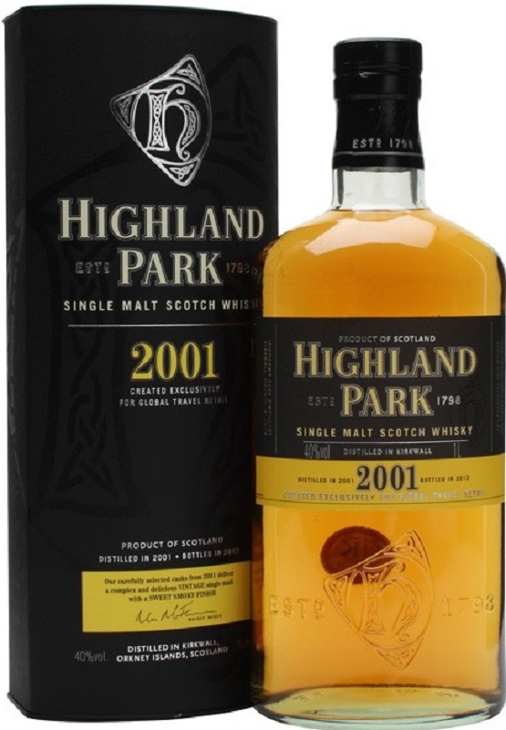 Highland Park 2001 40% 1l