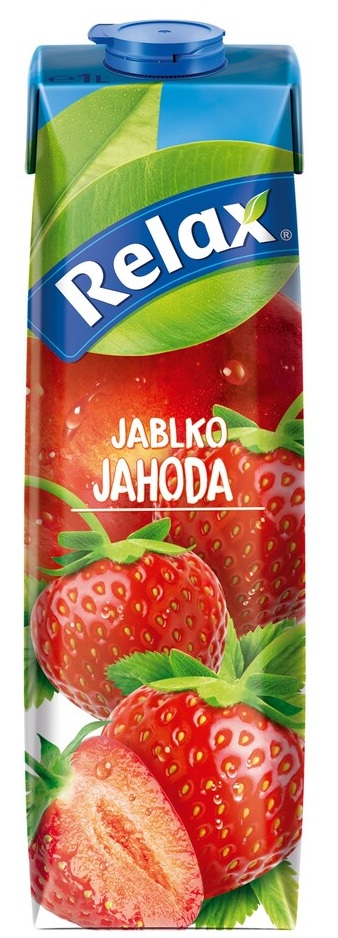 Relax Jahoda Jablko 1l