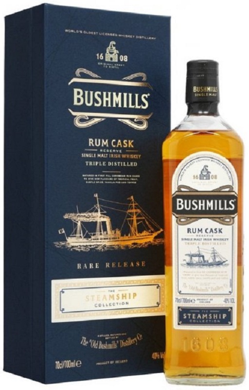 Bushmills Rum Cask Steamship 0,7l 40%