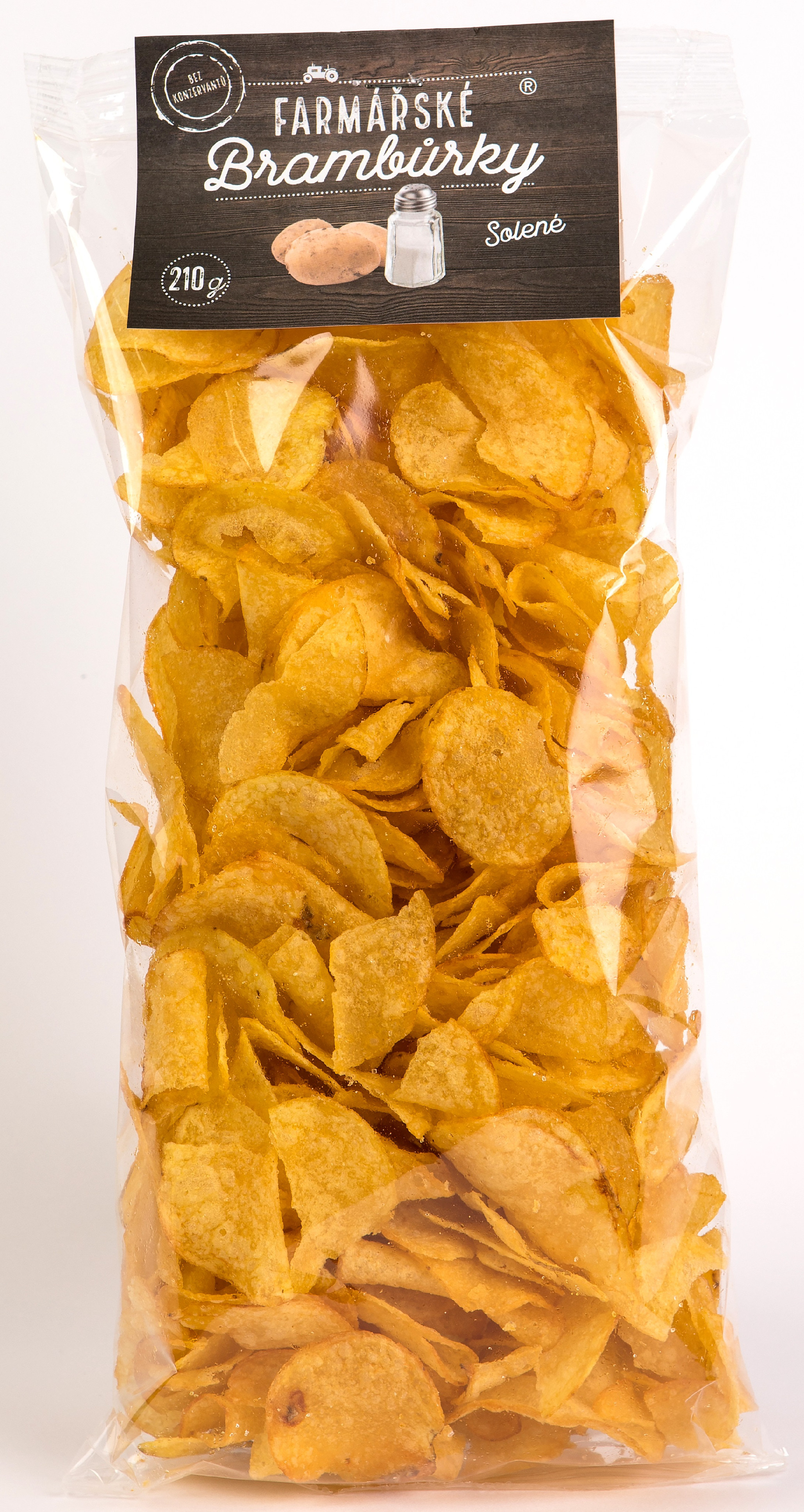 Farmářské Brambůrky Solené 210g