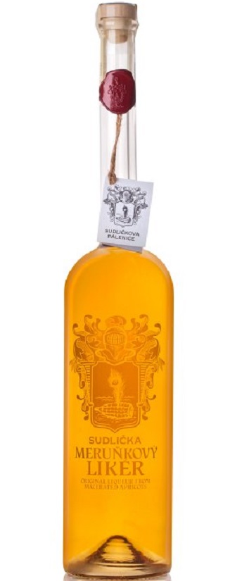 Sudlička Meruňkový Likér 37,5% 1,5l